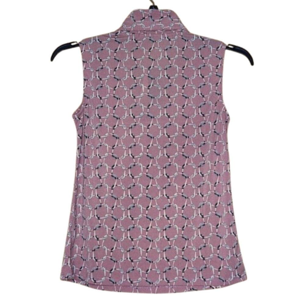 NWT Adrienne Vittadini Women's Sleeveless Draped Scarf Top - Picture 2 of 5